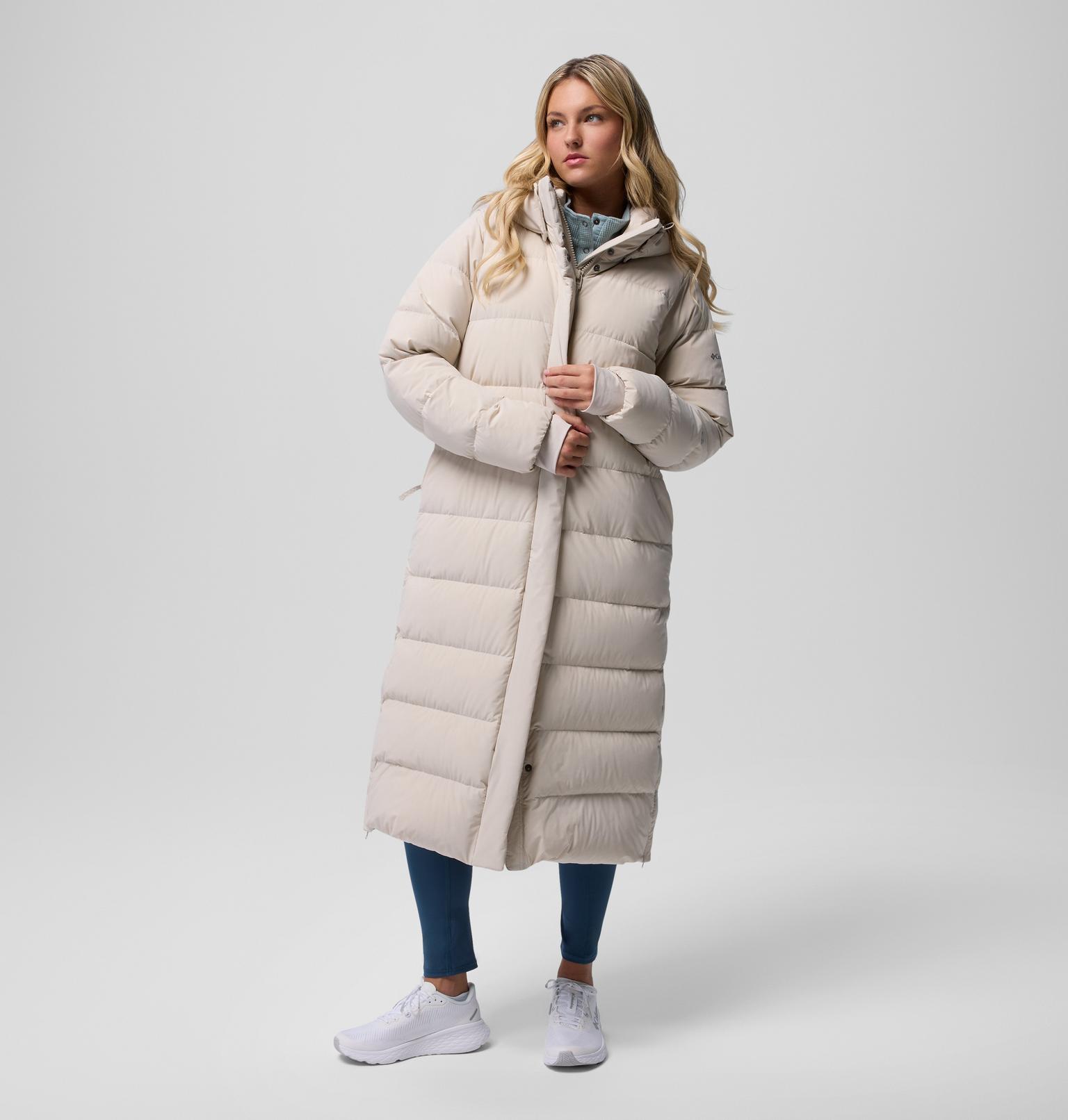 کاپشن زنانه Women's Amaze Puff™ Long Hooded Down Puffer برند Columbia